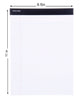 Mintra Office-Legal Pads 50 Sheets (Basic White-Narrow Ruled) 36 Pack - Mintra USA