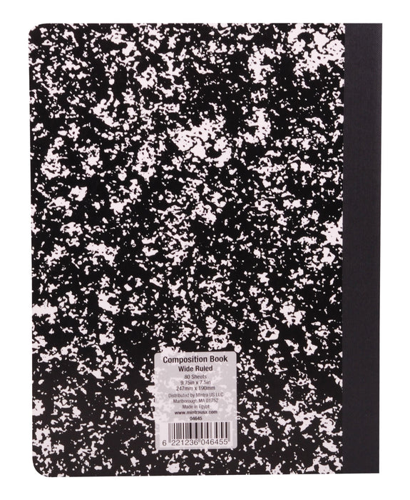 Black Marble Composition Books (Wide Ruled, 4 Pack) - Mintra USA black-marble-composition-books-wide-ruled-4-pack/note-pad-paper-side-spiral-4pk/pastel spiral notepad/pastel purple spiral notebook/pastel spiral notebooks/