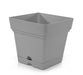 Mintra Home Garden Pots - Square Pot 6.5in - Mintra USA square-plant-pots-6-75-inch/indoor plant pot with drainage holes/plastic plant pots with drainage holes