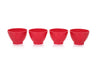 Mintra Unbreakable Plastic Bowl - 4 Pack Small 250ml - Mintra USA mintra-unbreakable-plastic-bowl-4-pack-small-250ml/small plastic bowls for dips/mini party plastic bowls