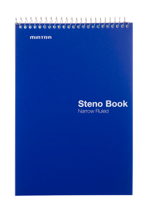 Poly Primary Colors Steno Books (8 Pack) - Mintra USA poly-primary-colors-steno-books-8-pack/spiral notepad bulk