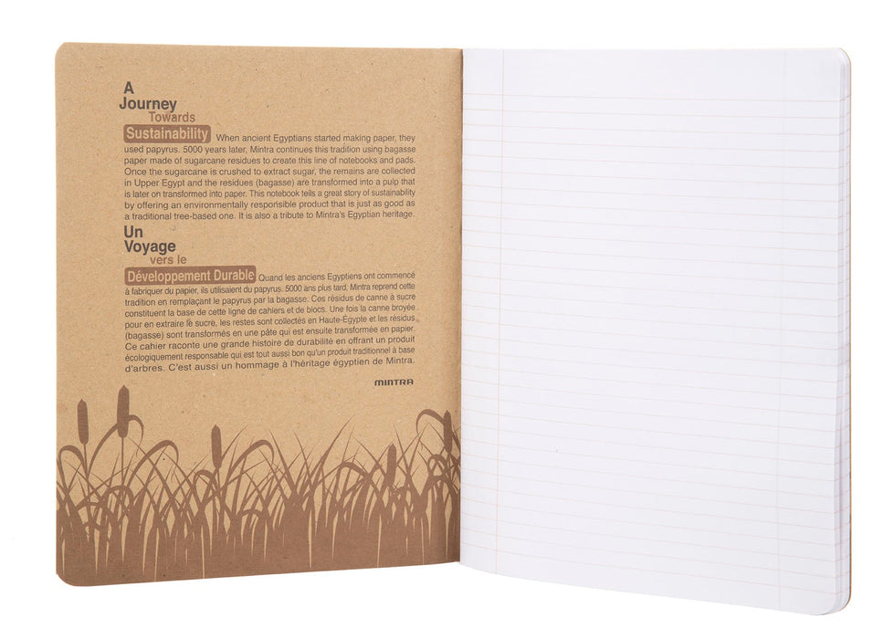 Bagasse Design Cover Composition Book (3 Pack) - Mintra USA