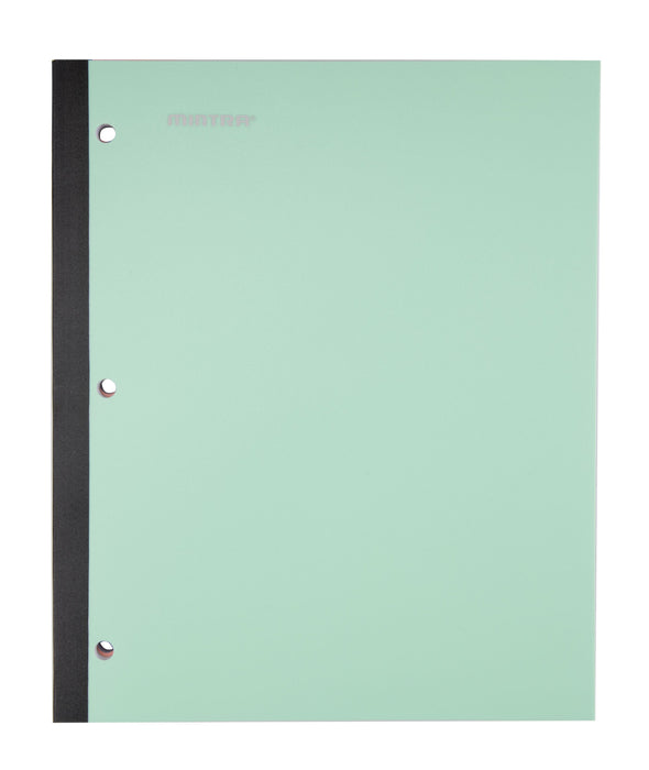 Mintra Wireless Notebook 3pk - 80 Sheets Paper - College Ruled (Sage Green, Salmon, Lavender)