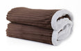 Mintra Home - Sherpa Stripe Flannel Blanket X-Large (86in x 94in) - Mintra USA mintra-home-sherpa-stripe-flannel-blanket-x-large/large fuzzy blanket comforter
