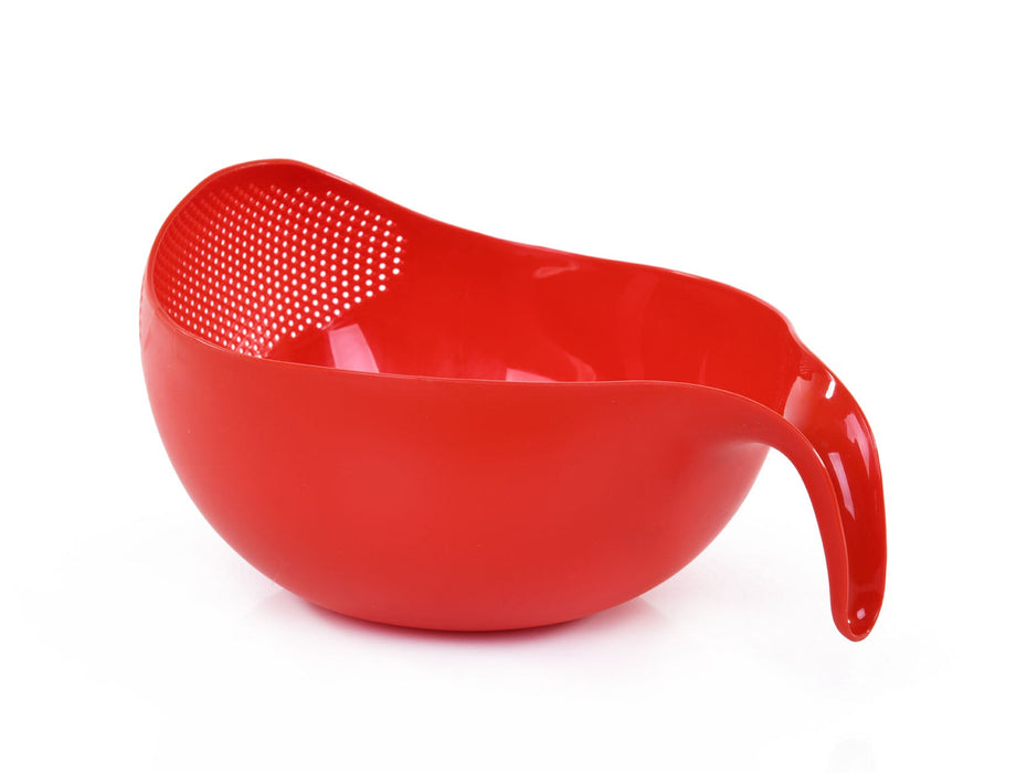 Mintra Home - Rice Colander - Mintra USA mintra-home-rice-colander/rice colander plastic/rice strainer with handle