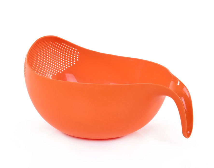 Mintra Home - Rice Colander - Mintra USA mintra-home-rice-colander/rice colander plastic/rice strainer with handle