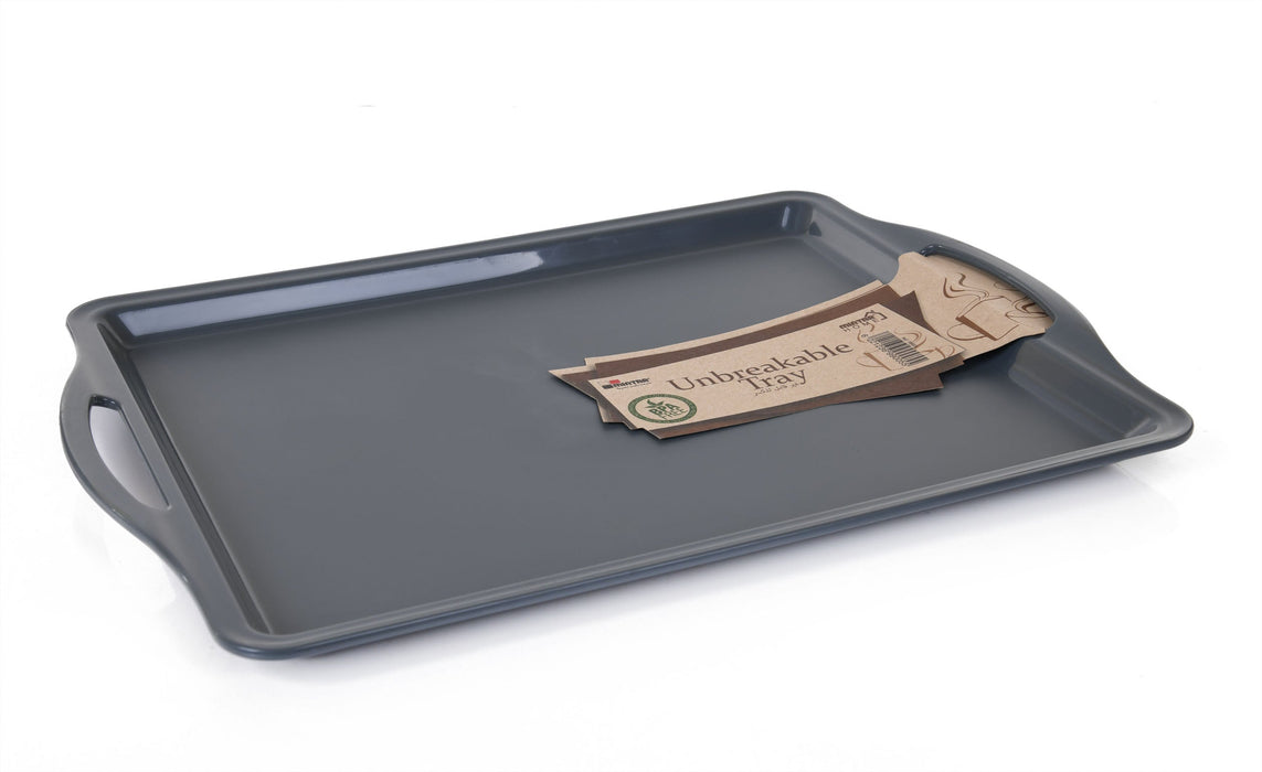 Unbreakable Durable Serving Tray - 1 Pack - Mintra USA unbreakable-durable-serving-tray/unbreakable serving tray/hard plastic serving trays