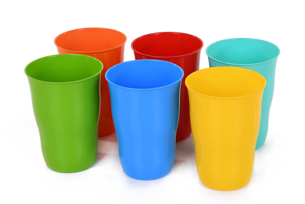 Plastic Cups 11 Ounce Tumbler (Pack of 6, Assorted Colors) - Mintra USA plastic-cups-11-ounce-tumbler-pack-of-8/plastic-tumbler-cup-sets