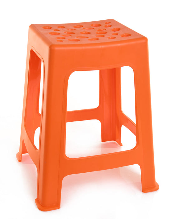 Mintra Home Light Duty Plastic Stools (18in Height, 2 Pack) - Mintra USA mintra-home-light-duty-plastic-stools-18in-height-2-pack/Plastic Classroom Furniture Stools/Multipurpose Stool Chairs/Stacking Stools