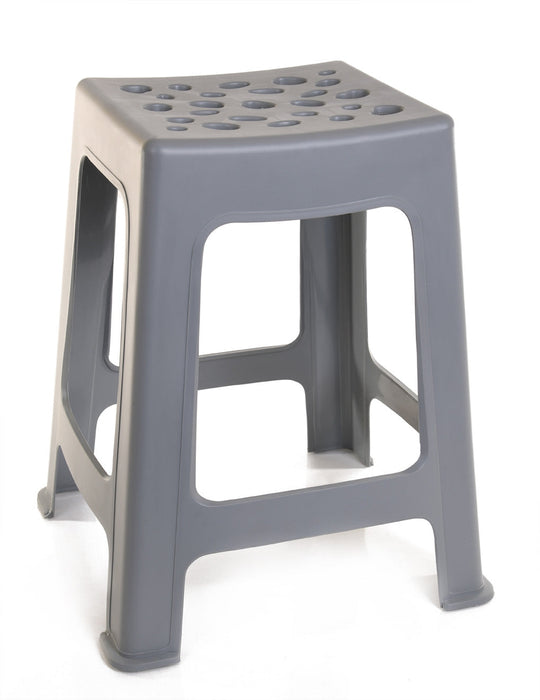 Mintra Home Light Duty Plastic Stools (18in Height, 2 Pack) - Mintra USA mintra-home-light-duty-plastic-stools-18in-height-2-pack/Plastic Classroom Furniture Stools/Multipurpose Stool Chairs/Stacking Stools