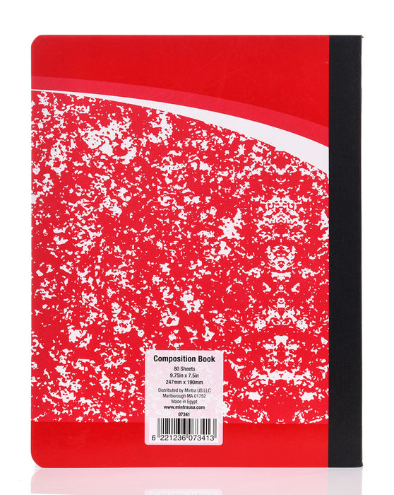 Assorted Composition Notebook (Primary Ruled Paper 4 Pack) - Mintra USA mintra-office-composition-notebooks-primary-ruled-paper-80-sheets-4-pack-assorted-cover/hardcover marble composition notebook
