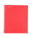 Mintra Office - Spiral Notebook 1 Subject 6 Pack (College Ruled) - Mintra USA 1 subject spiral notebook wide ruled