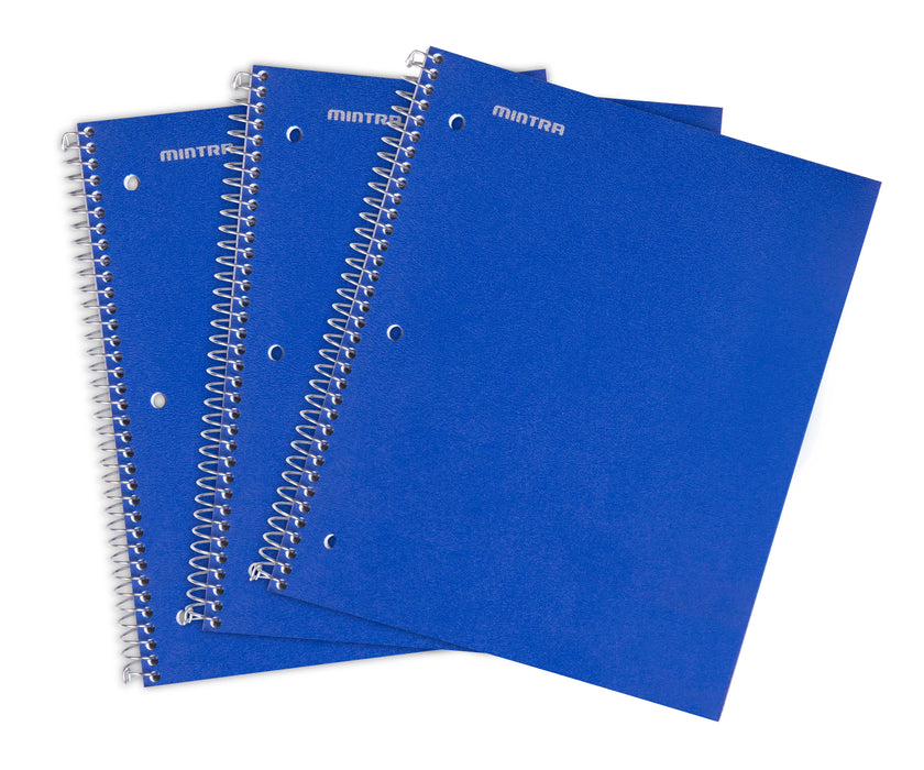Spiral Durable Notebooks, 3 Pack (1 Subject, Wide Ruled) - Mintra USA spiral-durable-notebooks-1-subject-wide-ruled-cute-spiral-notebooks-college-ruled-best-wide-ruled-notebooks