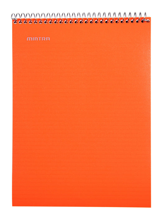 Top Bound Spiral Notebook (Black, Green, Orange, College Ruled 3pack) - Mintra USA top-bound-spiral-notebook-black-green-orange-college-ruled-3pack/top spiral bound notebook college ruled