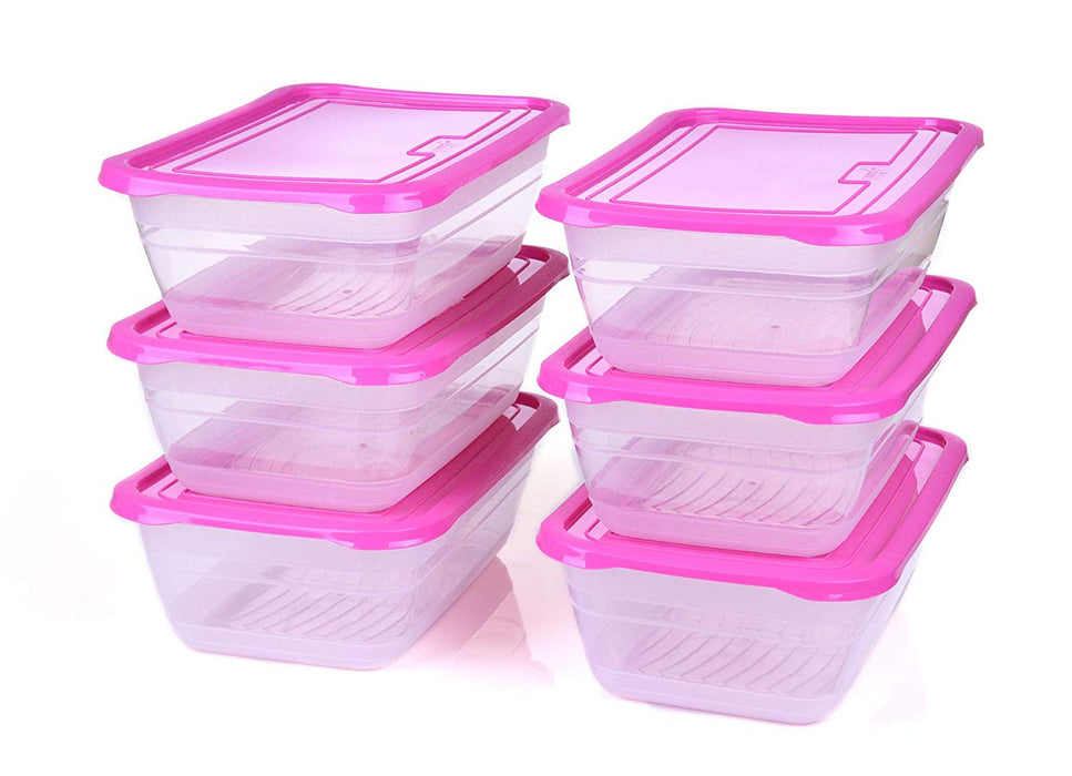26 Plastic Containers W/lids Multi Sizes 