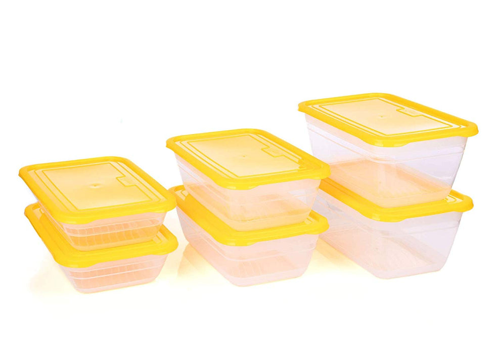 Food Storage Containers (Assorted - 3 sizes, 6 Pack) - Mintra USA food-storage-containers-assorted-3-sizes-6-pack/food-storage-containers-small-2-3l-6-pack-plastic-food-containers-with-lids