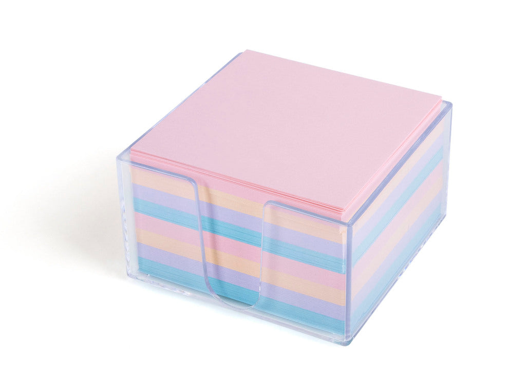 Memo Cube 500ct - Pastel - Mintra USA memo-cube-500ct-pastel/Memo Pads - Note Pads - Scratch Pads - Writing pads/pastel memo pad